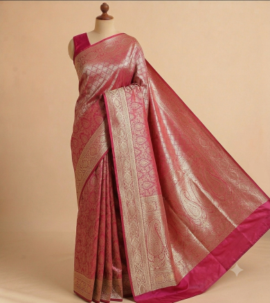 Pure Katan Silk Nakshi